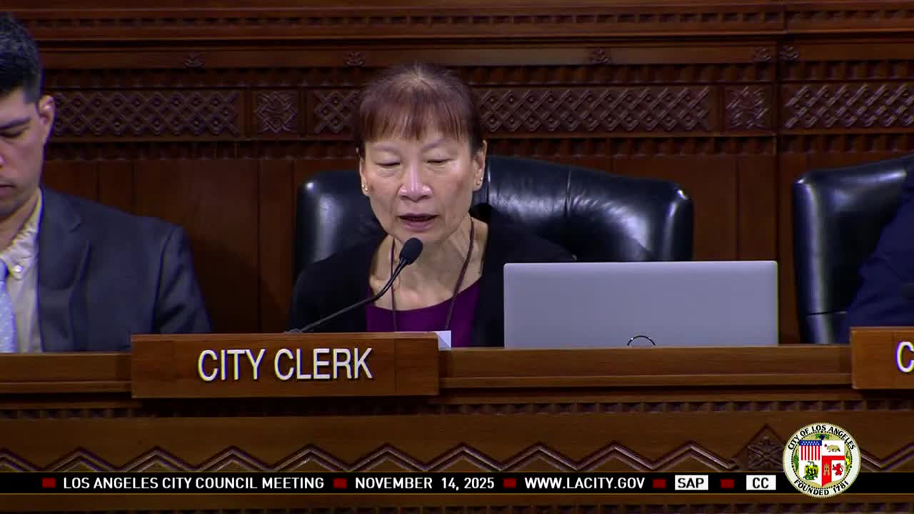 Public commenters press council on short‑term‑rental revenue, trans services and calls to remove LAPD chief