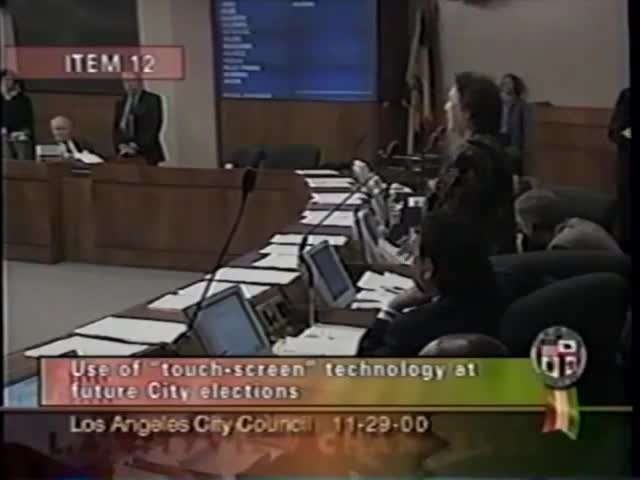 Council debate urges paper backup as electronic voting systems considered