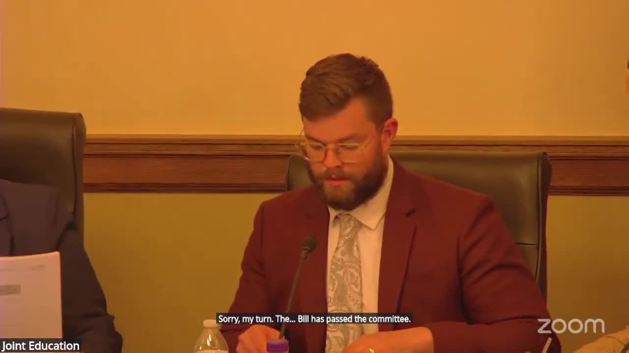 Committee clarifies homeschool access to school activities amid questions about ESA funding and 'cocurricular' language