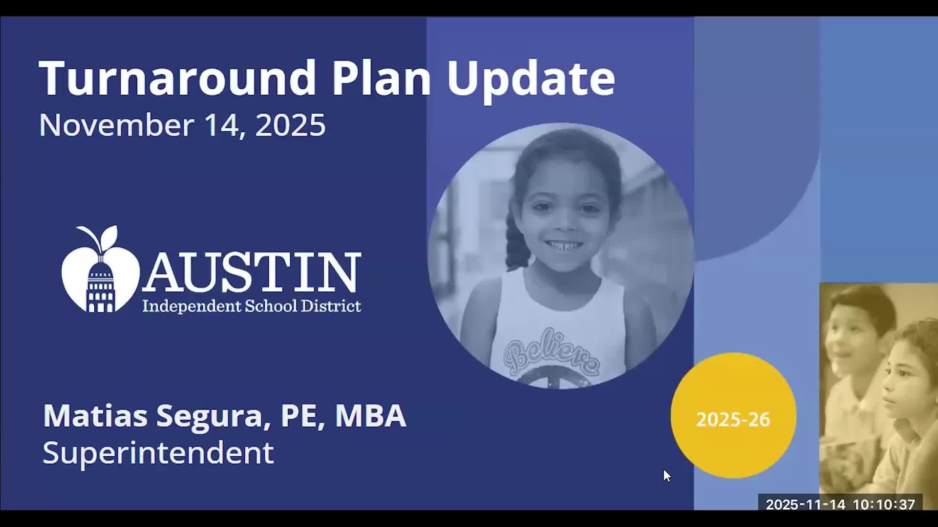 Austin ISD superintendent details TAP proposals: closures, reassignments and restarts ahead of Nov. 20 board hearing