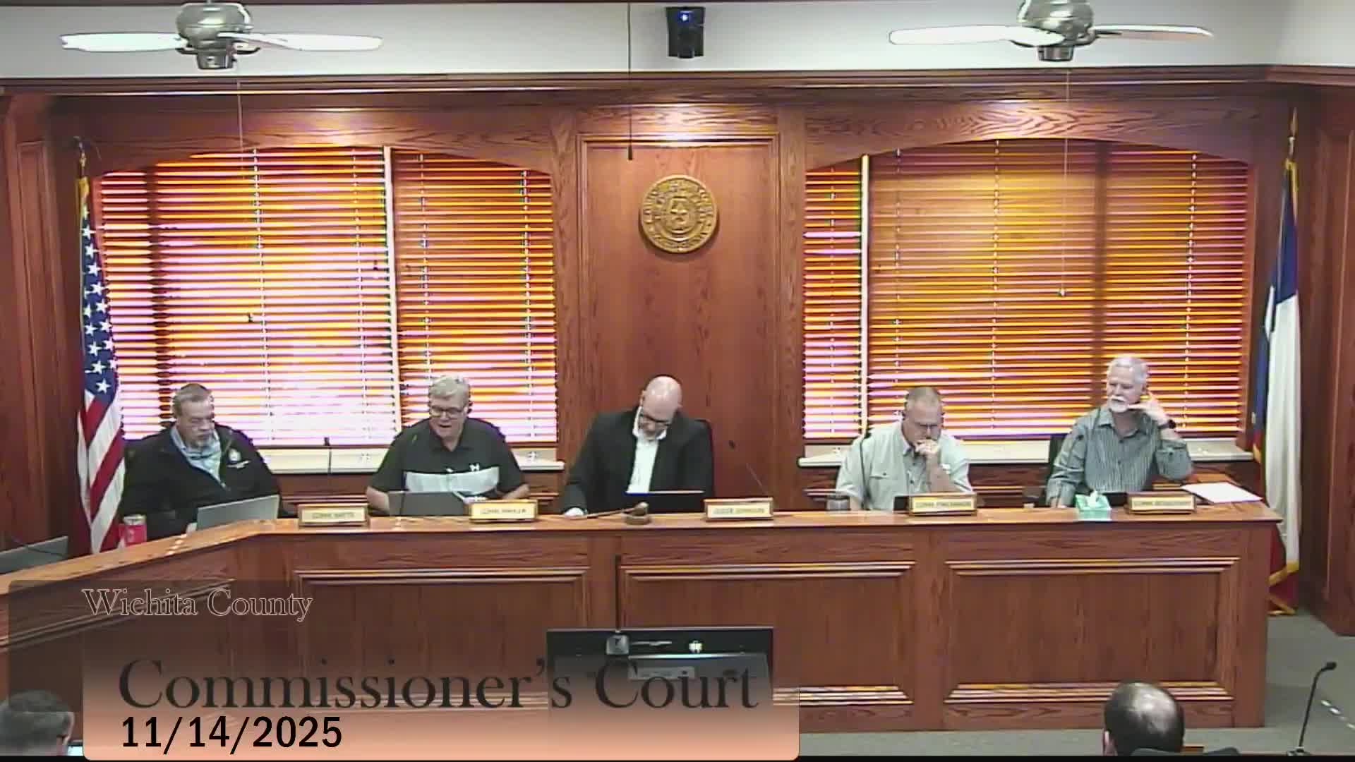 Wichita County canvasses Nov. 4 constitutional amendment results; elections staff report hand counts match tabulated totals