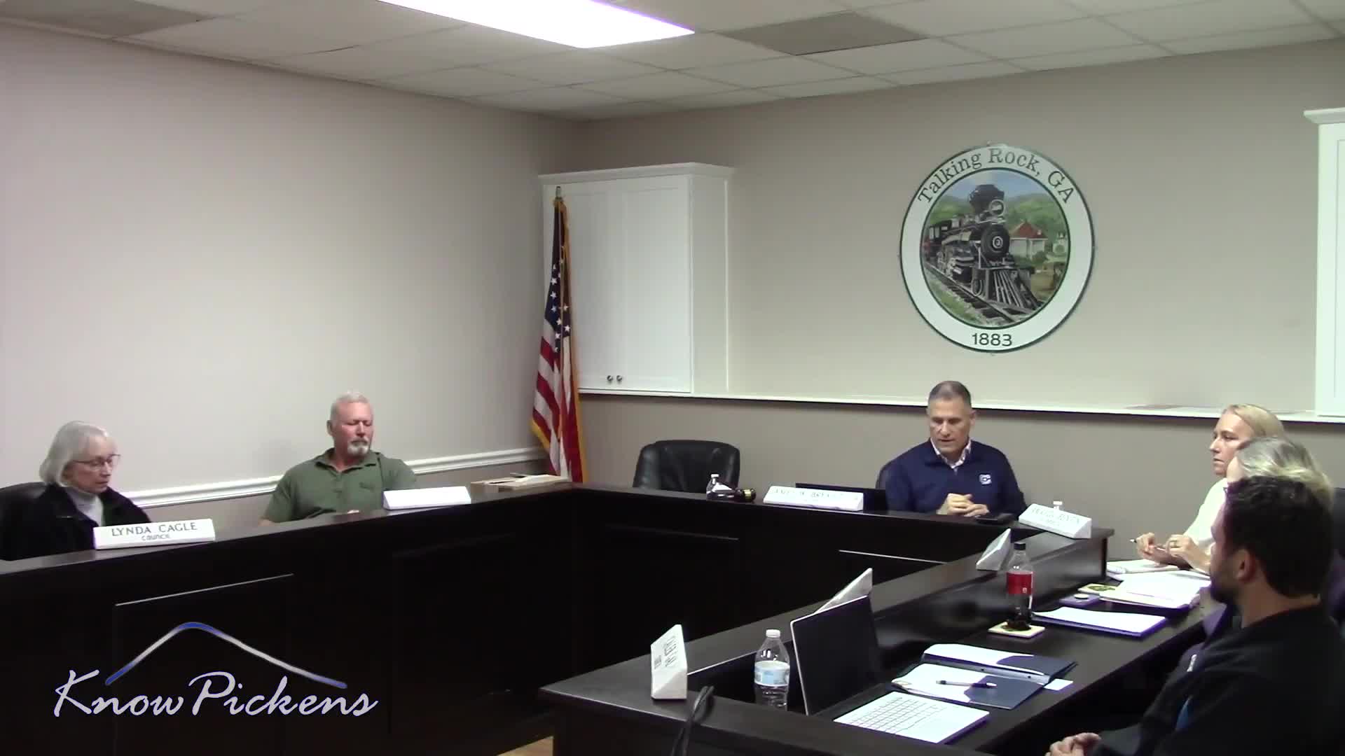 Talking Rock council accepts October minutes and financial report, schedules Dec. 11 public hearing on proposed budget