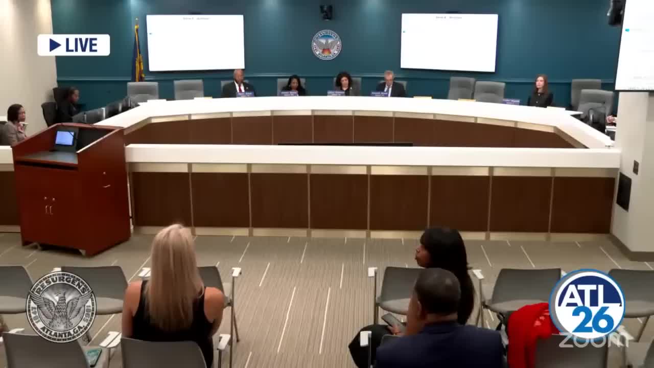 Atlanta committee receives municipal election update; clerk urges turnout for Nov. 18 and Dec. 2 runoffs