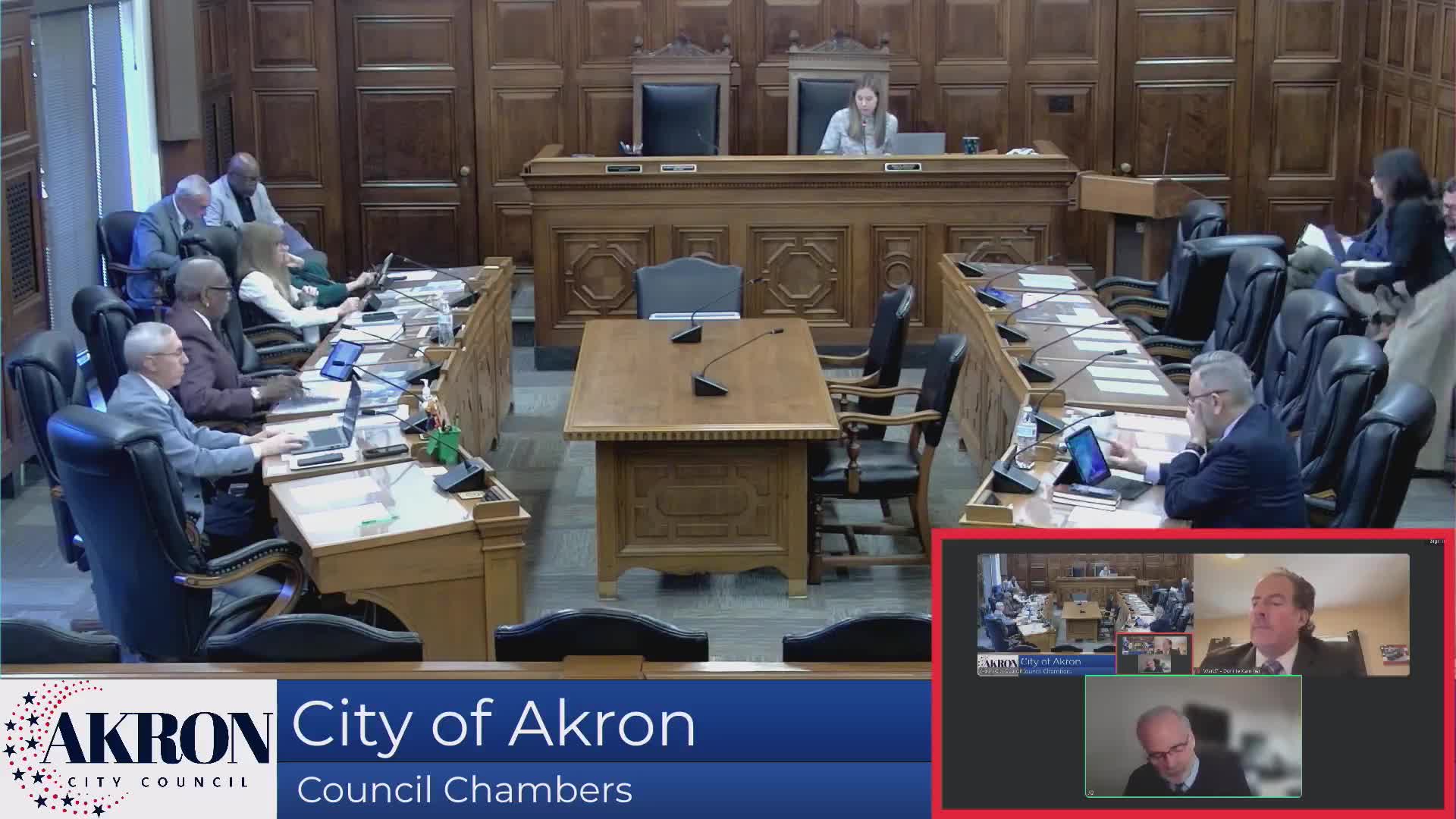 Council committee places $125,000 Akron Chamber contract on consent agenda