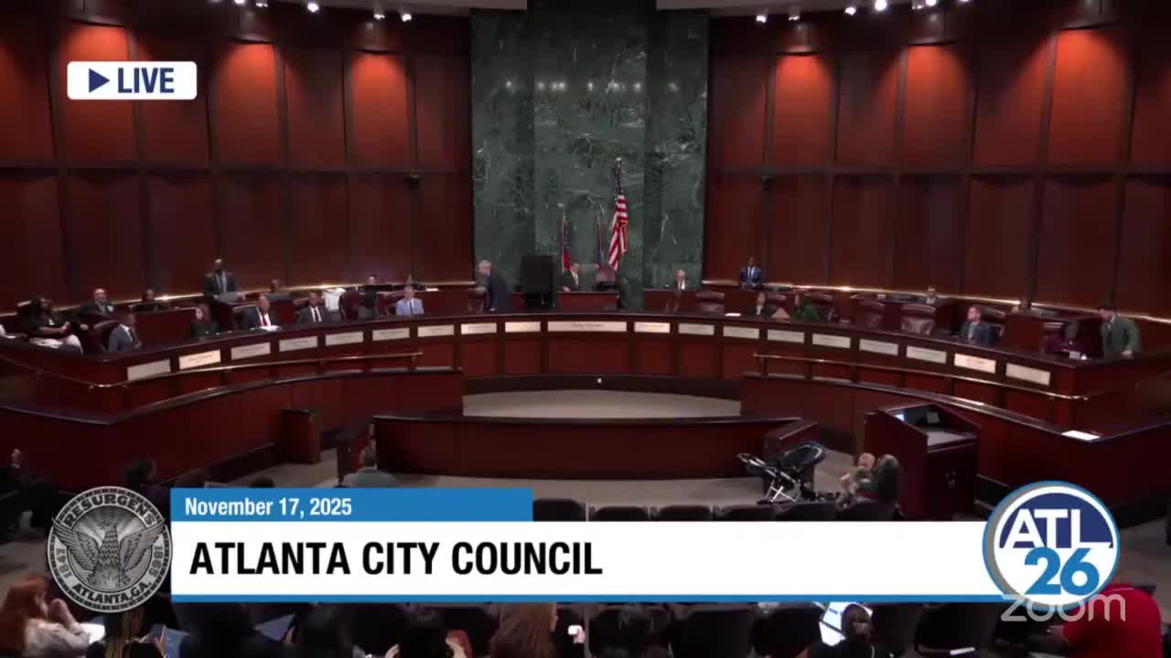 Atlanta City Council honors outgoing President Doug Shipman with proclamation and portrait