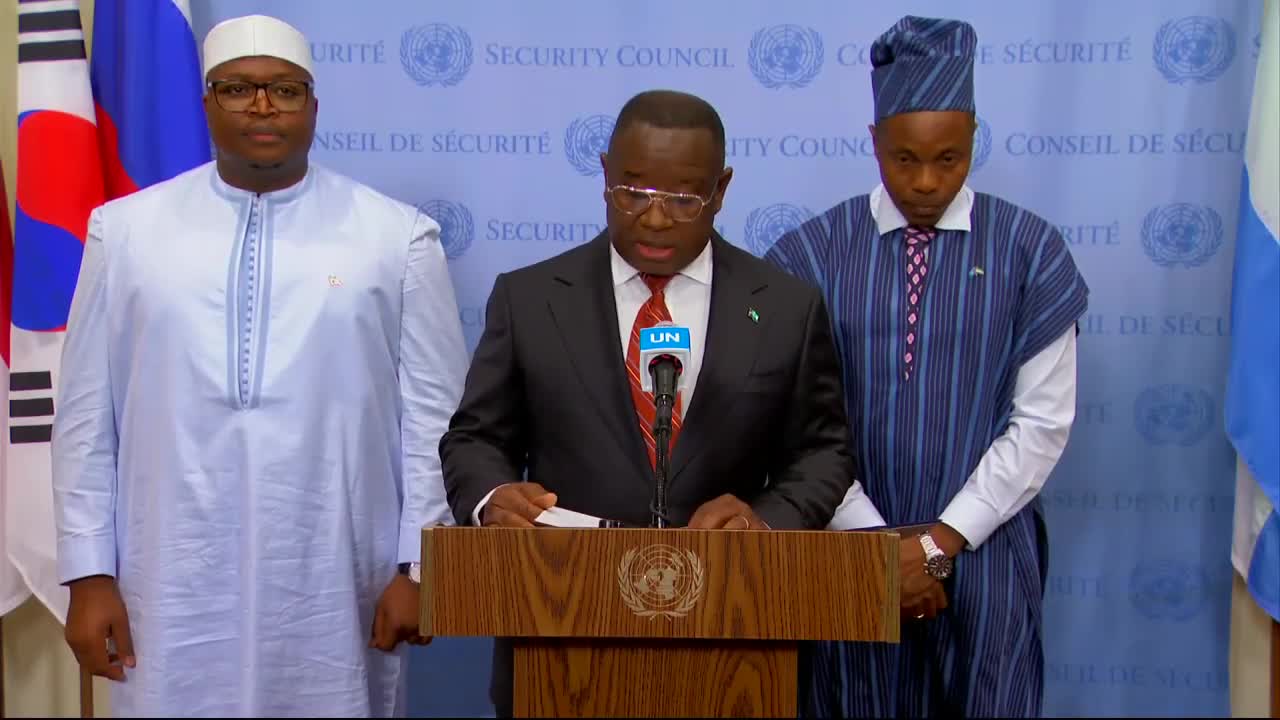 Sierra Leone backs U.S.-draft U.N. resolution endorsing Gaza ceasefire and international stabilization force