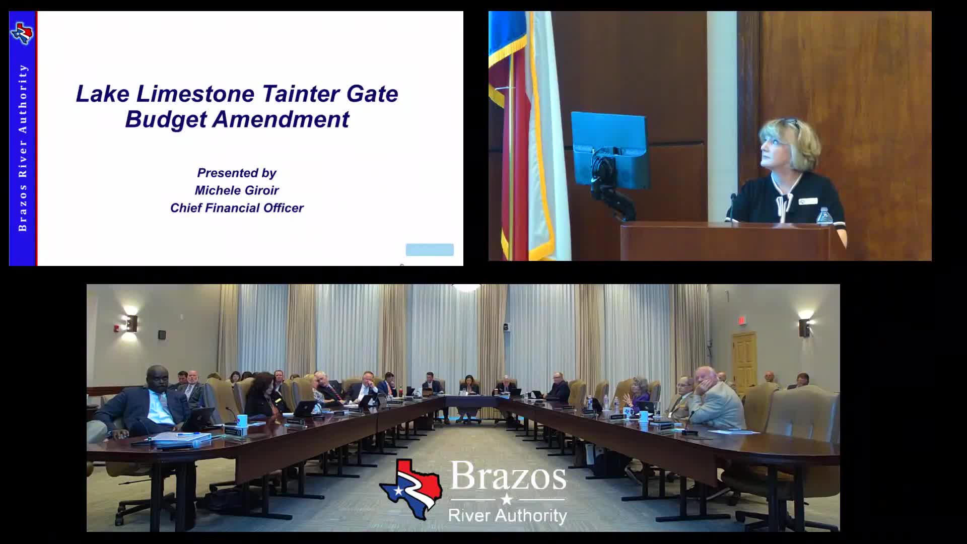 BRA increases Lake Limestone budget and authorizes up to $1.5M for consultants, legal work to resolve Tanner Gate completion