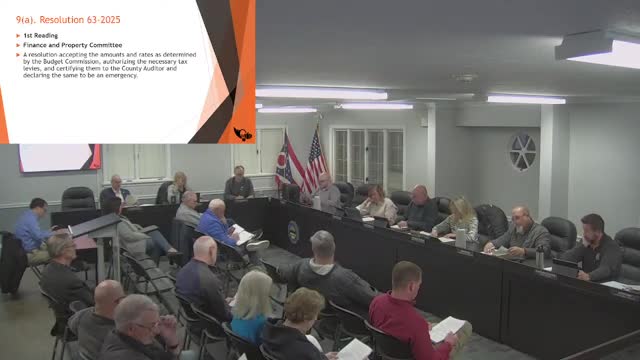 North Canton council accepts tax rates, approves 2026 appropriations and related measures