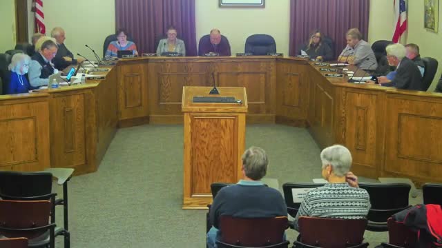 Council reads ordinance to align seasonal and part‑time pay with Ohio minimum wage increase