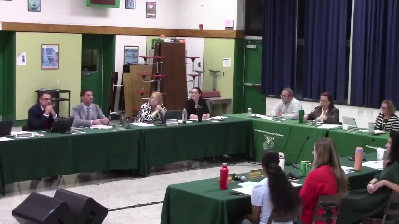 Board reviews draft goals, welcomes student reps and thanks staff after stadium ribbon cutting