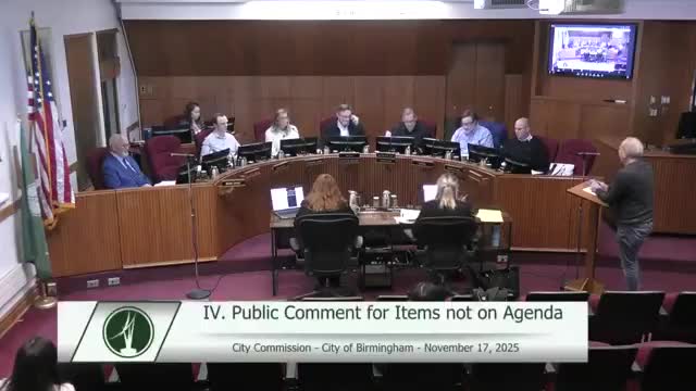 Resident protests mayor selection; commission vows to defend Community House as public trust