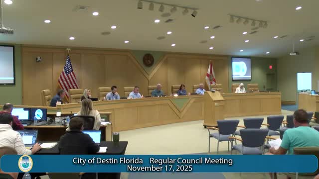 Destin council backs sheriff’s real‑time crime center and agrees to connect city cameras