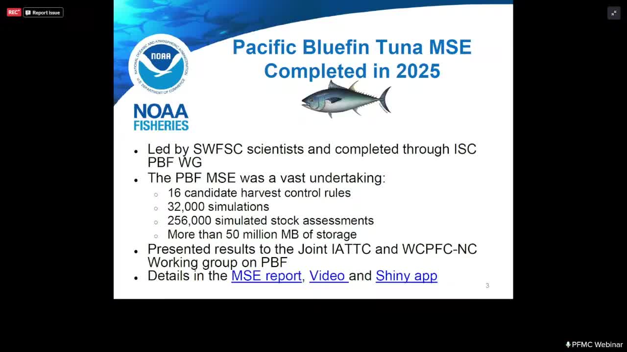 Southwest Center summarizes 2025 HMS research, flags upcoming albacore benchmark