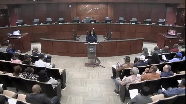 Lonnie Wimberley sworn in as Augusta Commissioner for District 4