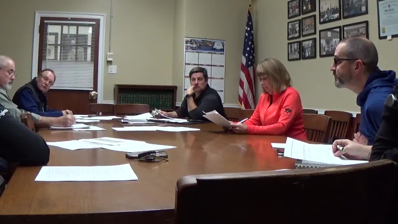 Maintenance and winterization updates, equipment procurement and financial snapshot reported