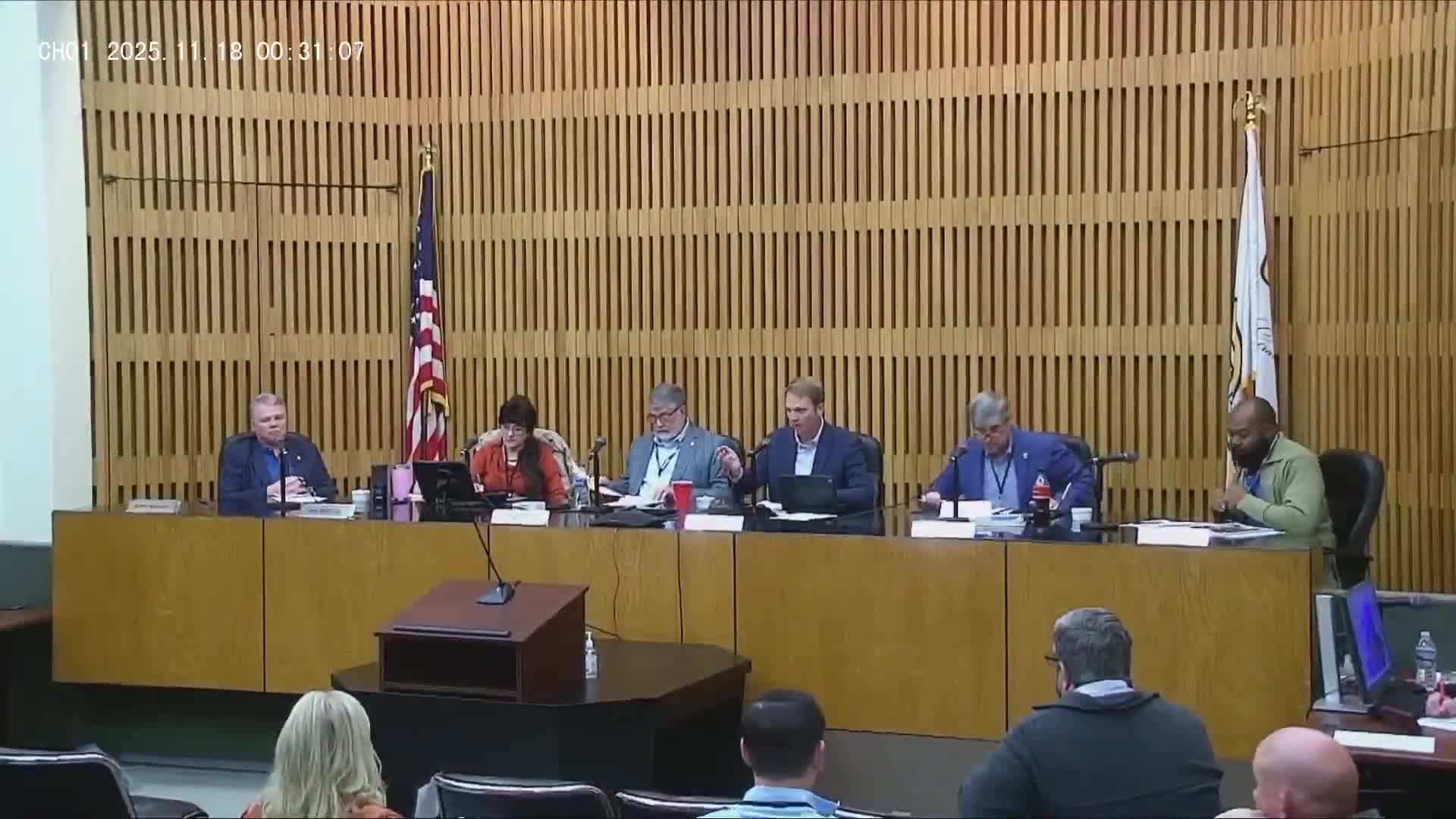 Public commenter urges Decatur council to clarify police employment due process after officer-involved shootings