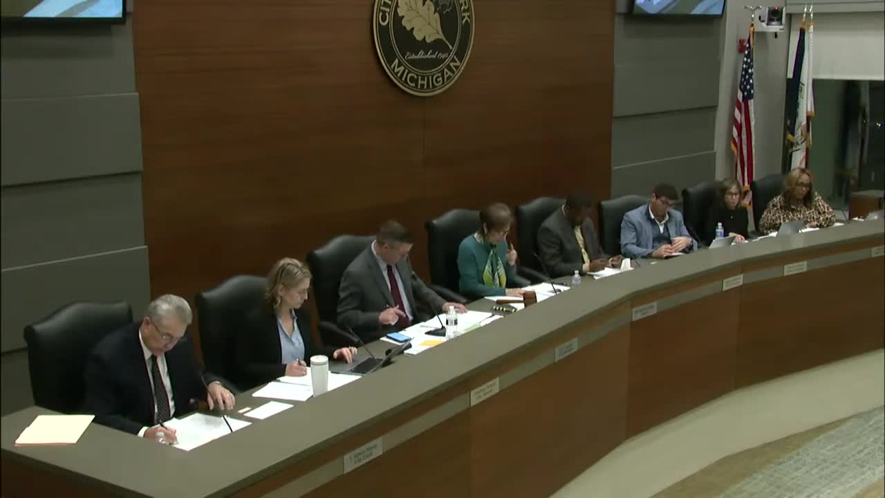 Council establishes obsolete‑property district for 21800 Greenfield to enable $12M ice‑manufacturing project