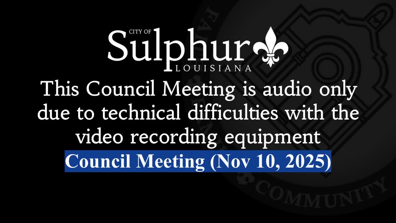 Sulphur residents press council to block Lake Charles Methanol 2 lease and sale near wastewater plant