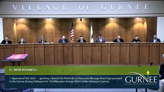 Gurnee trustees remand Dream Clean car wash proposal to Planning & Zoning after neighbor concerns