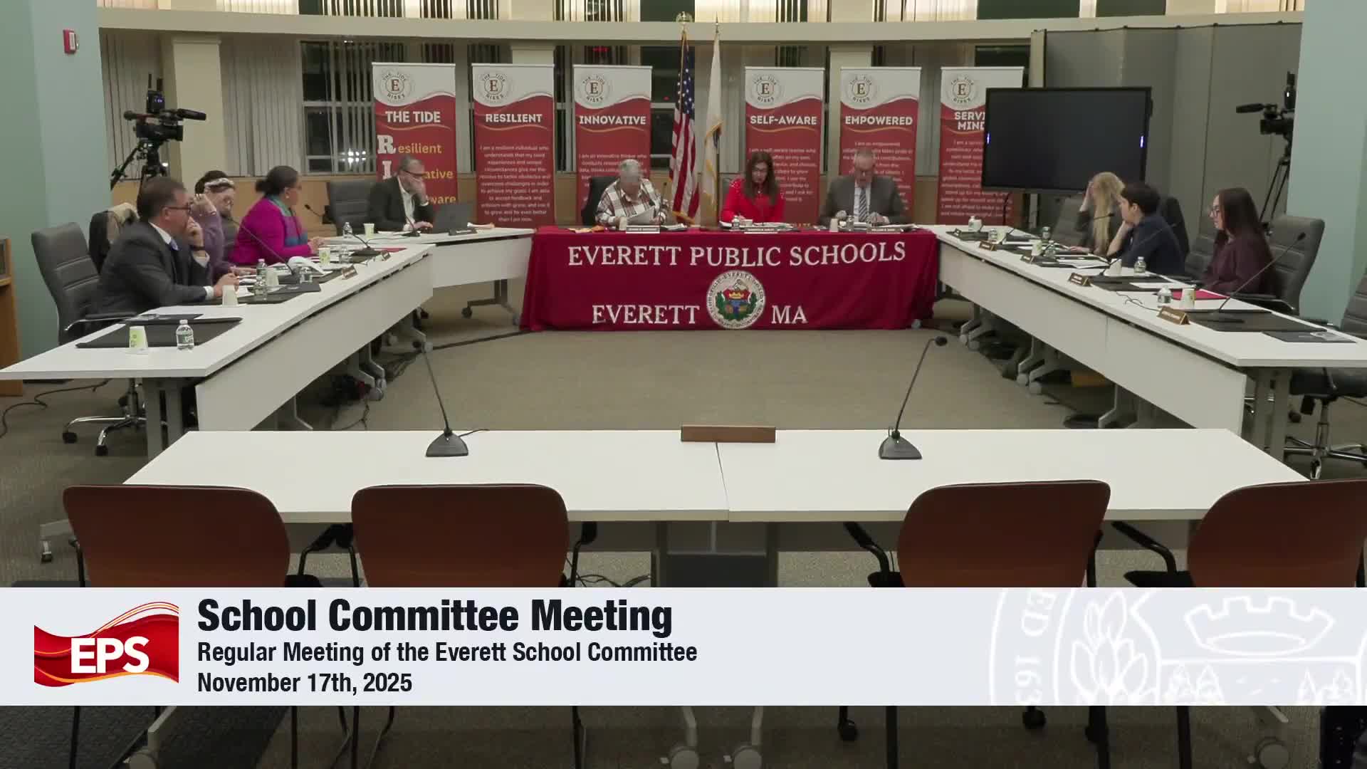 Students present 'Knights Lead the Way'; student council highlights food-insecurity project