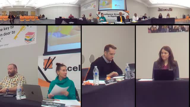 New monitoring report shows literacy gains; board accepts report and plans reasonable‑progress discussion