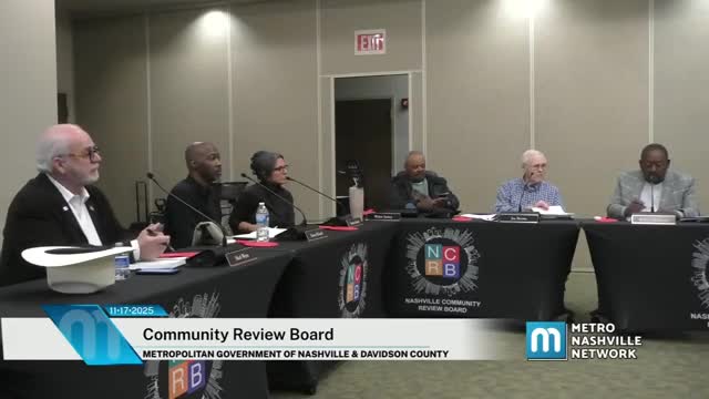 Nashville Community Review Board asks MNPD to reexamine lieutenant’s speeding discipline
