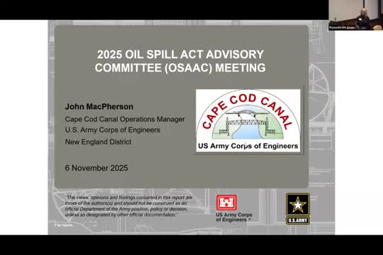 Army Corps details Cape Cod Canal traffic controls, sensors and petroleum throughput