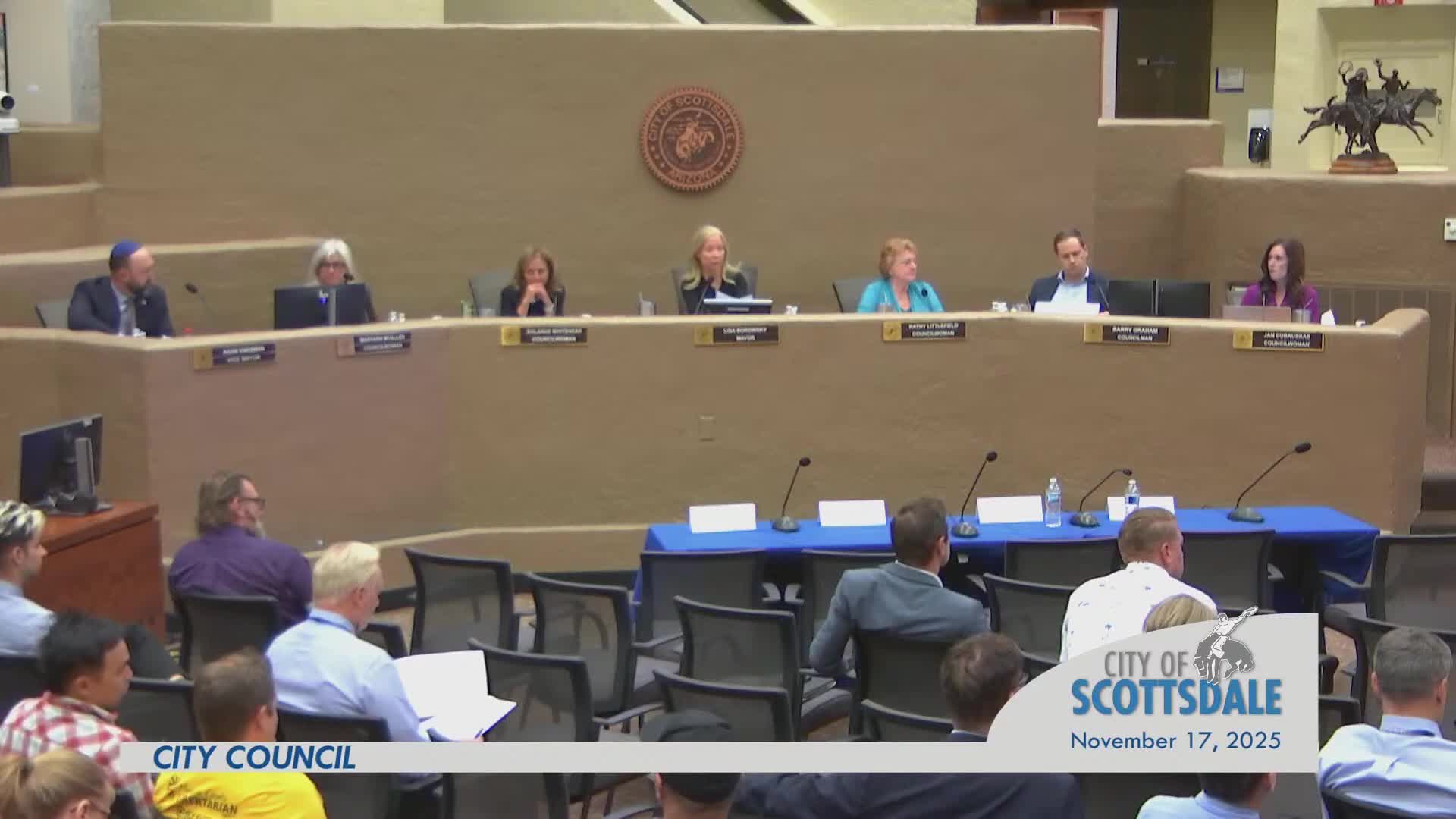 Scottsdale council trims legislative agenda after residents demand review of license‑plate readers