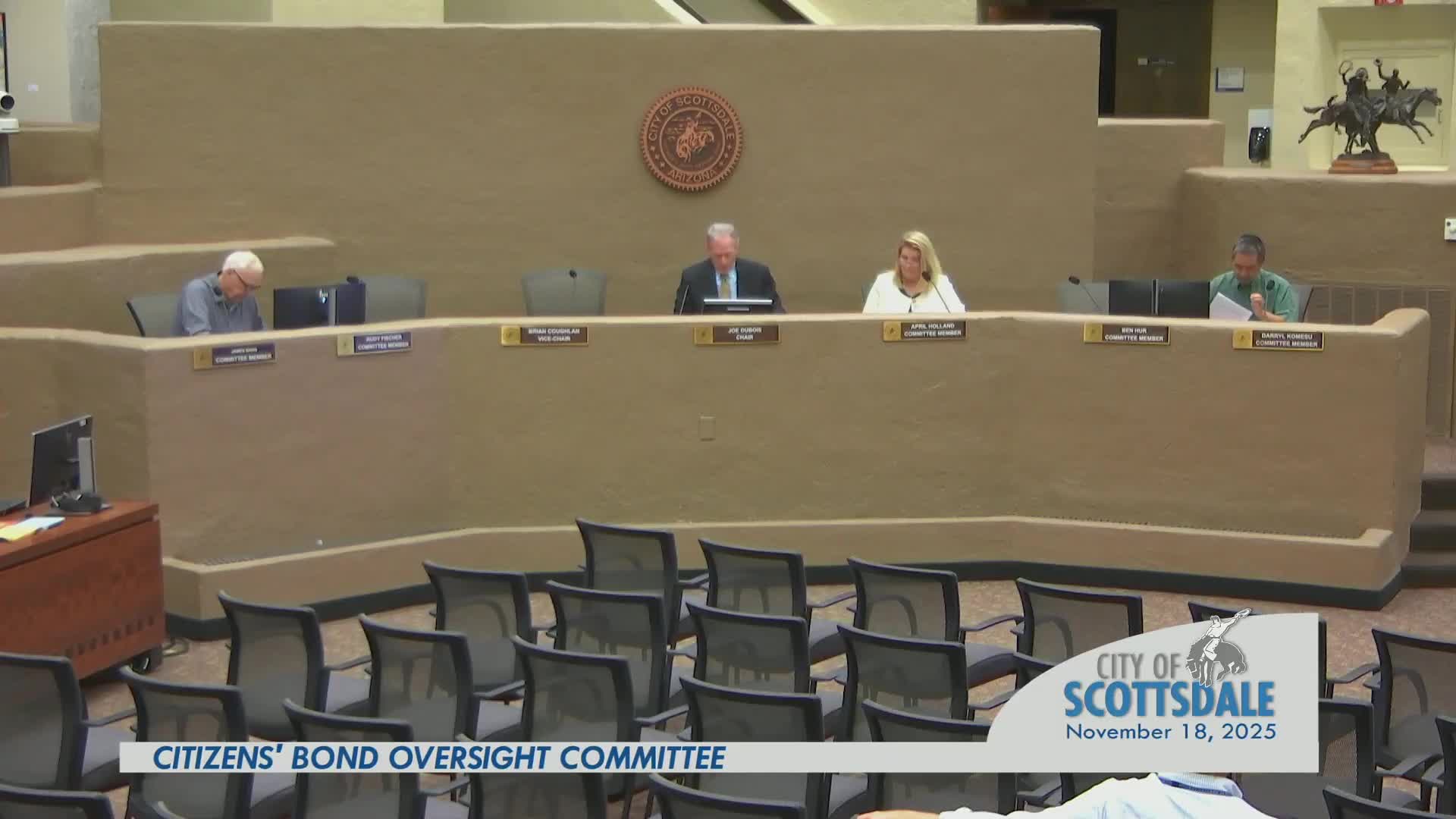 Scottsdale oversight panel presses staff for clearer Bond 2019 funding detail, flags cost‑overrun risks