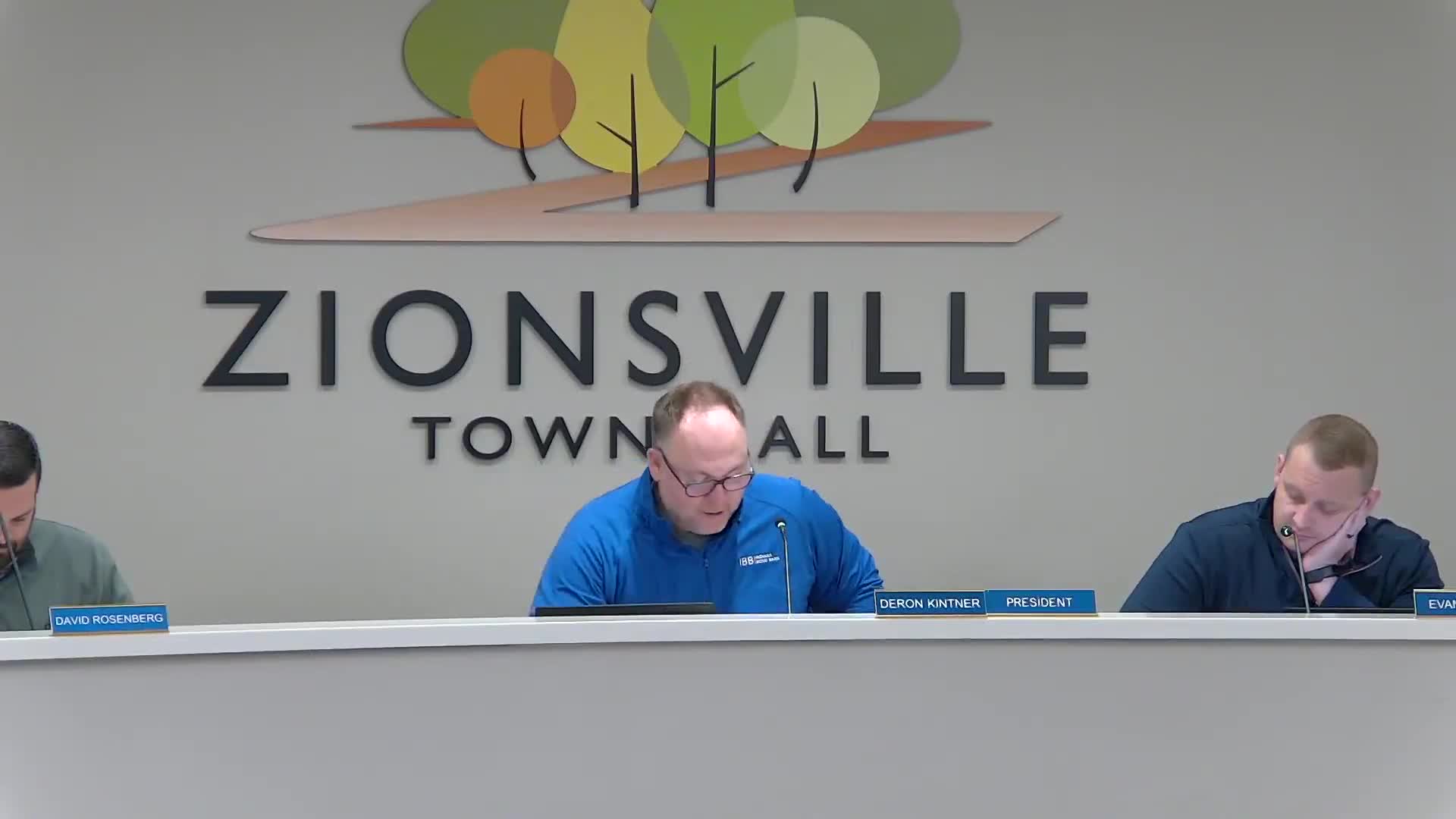 Zionsville Redevelopment Commission approves 2026 budget and spending plan, tables Creekside Lot 1 term sheet; hears annual TIF report