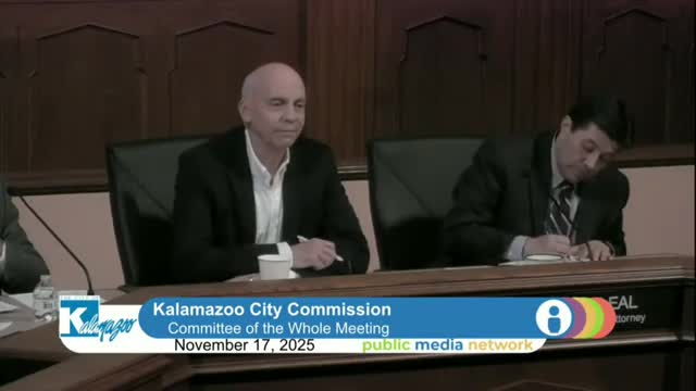 Kalamazoo City Commission honors longtime public servants, presents key to departing city manager