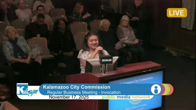 Residents urge housing action and allege policing abuses during Kalamazoo public comment