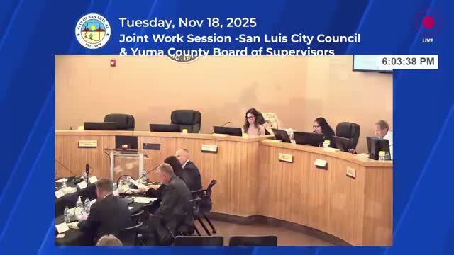 Yuma County, San Luis review plan compatibility and possible annexations
