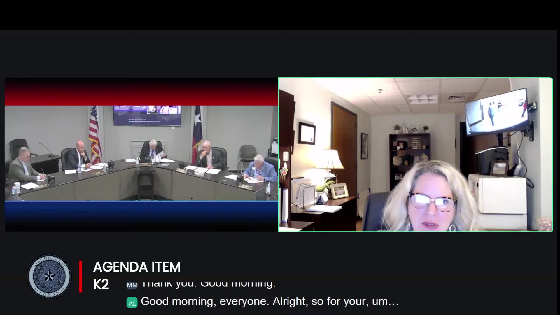 Commissioners approve veterans assistance grant application and accept mental-health court award