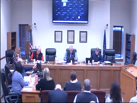 Commissioners approve PTO and years-of-service payouts and adopt 2026 meeting calendar