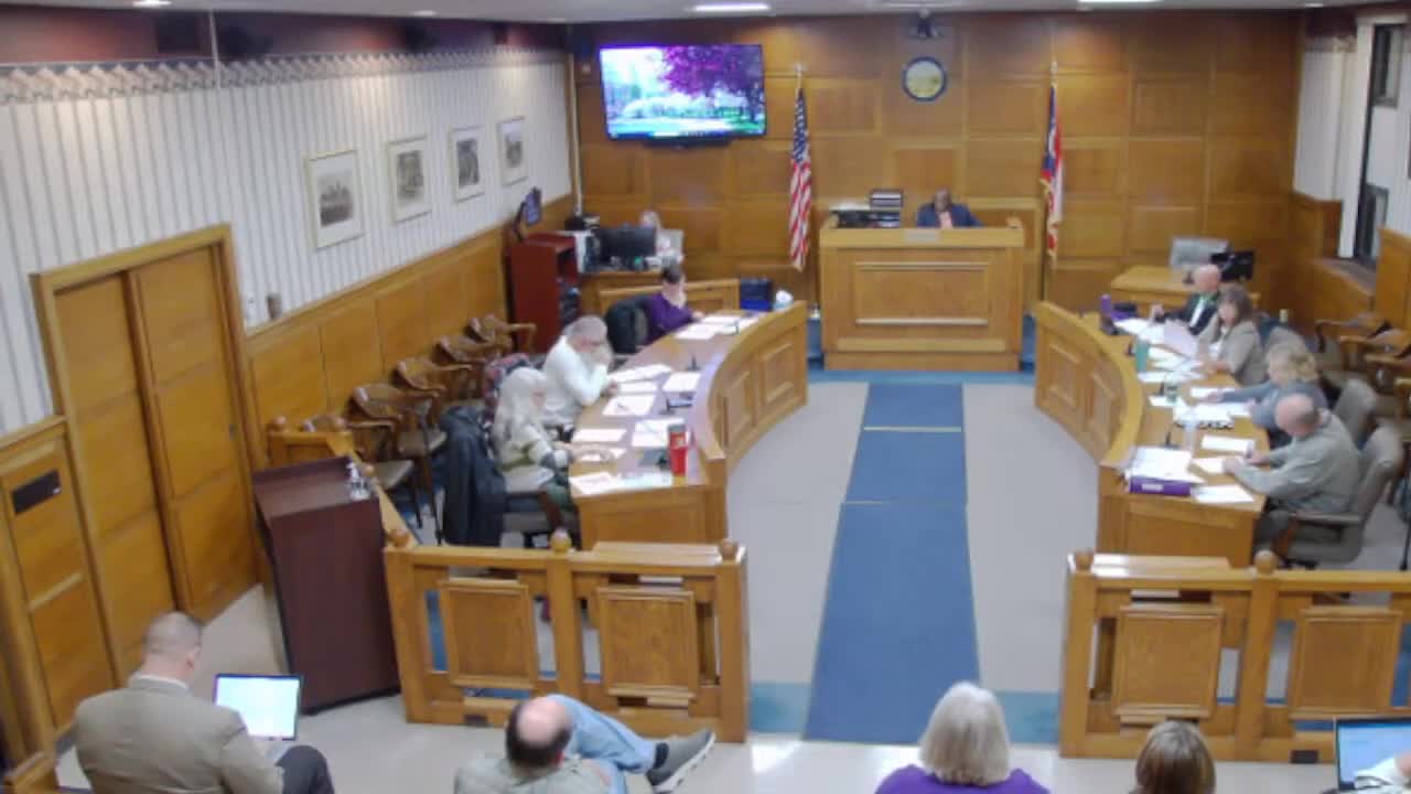 Council committees advance multiple finance and procurement measures, including truck purchases and Main Street funding