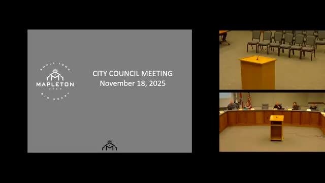 Mapleton City Council canvasses election, approves group home and budget amendment