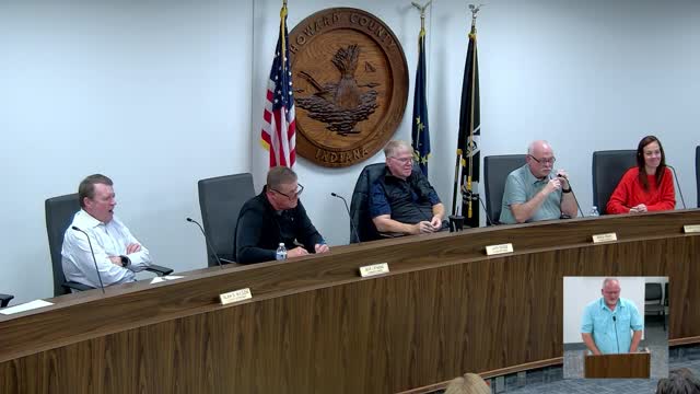 Veterans group requests $5,000 for Howard County memorial and grounds; commissioners table request