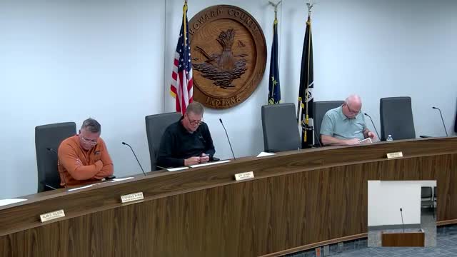 Howard County Drainage Board approves two reconstruction orders for John Downhauer regulated drain
