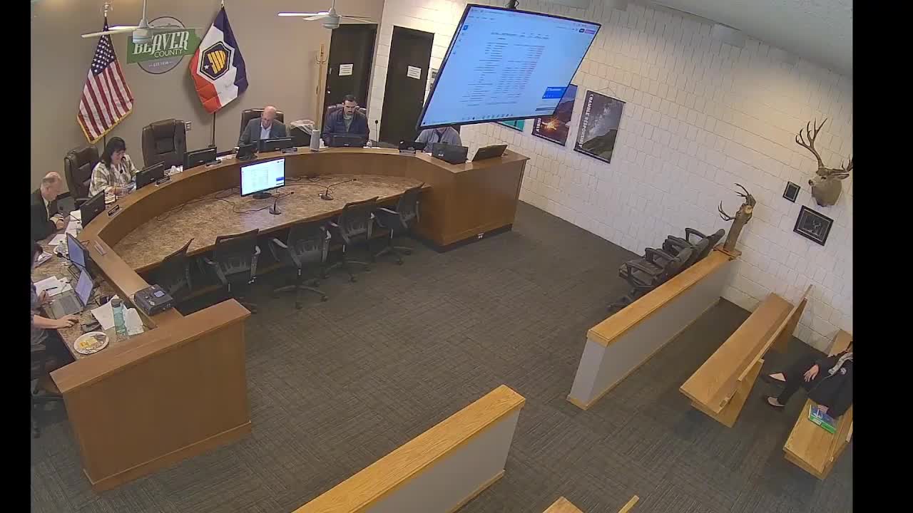 Beaver County commissioners discuss pay, benefits and reduced public-notice spending; $30,000 comfort level noted