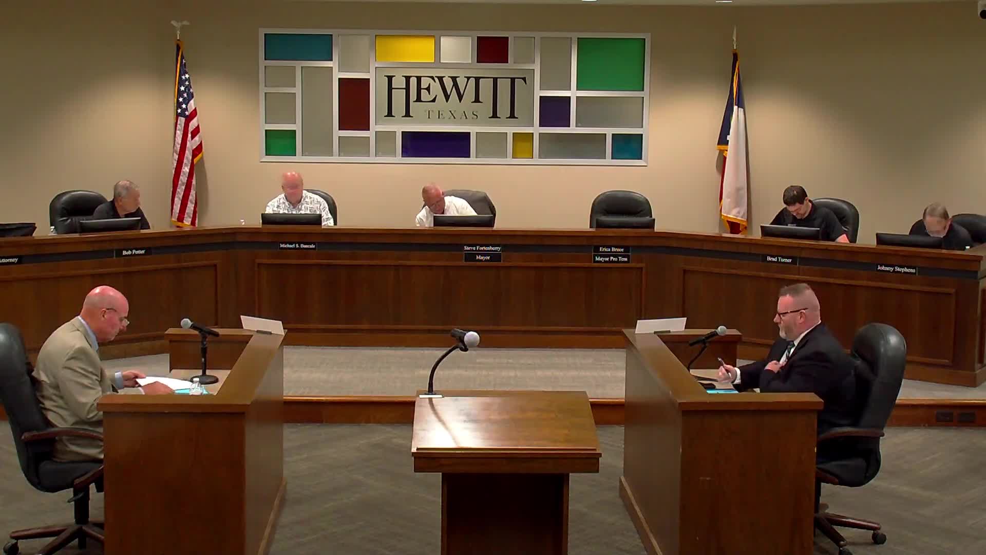 Hewitt Council approves minutes and casts 75 votes for Jim Smith on appraisal district ballot