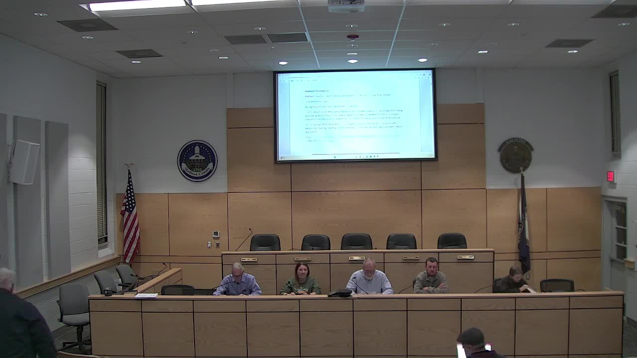 BZA tables Aaron Blakey lot-division variance after applicant absent