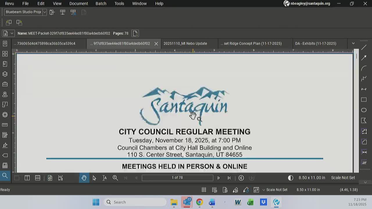 Santaquin council hears multi-year water-right adjudication update as regional projects advance