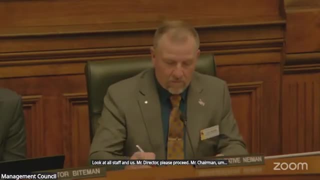 Management Council approves 2026 FEED bill; adds staff positions, IT reclassification and modeling software request