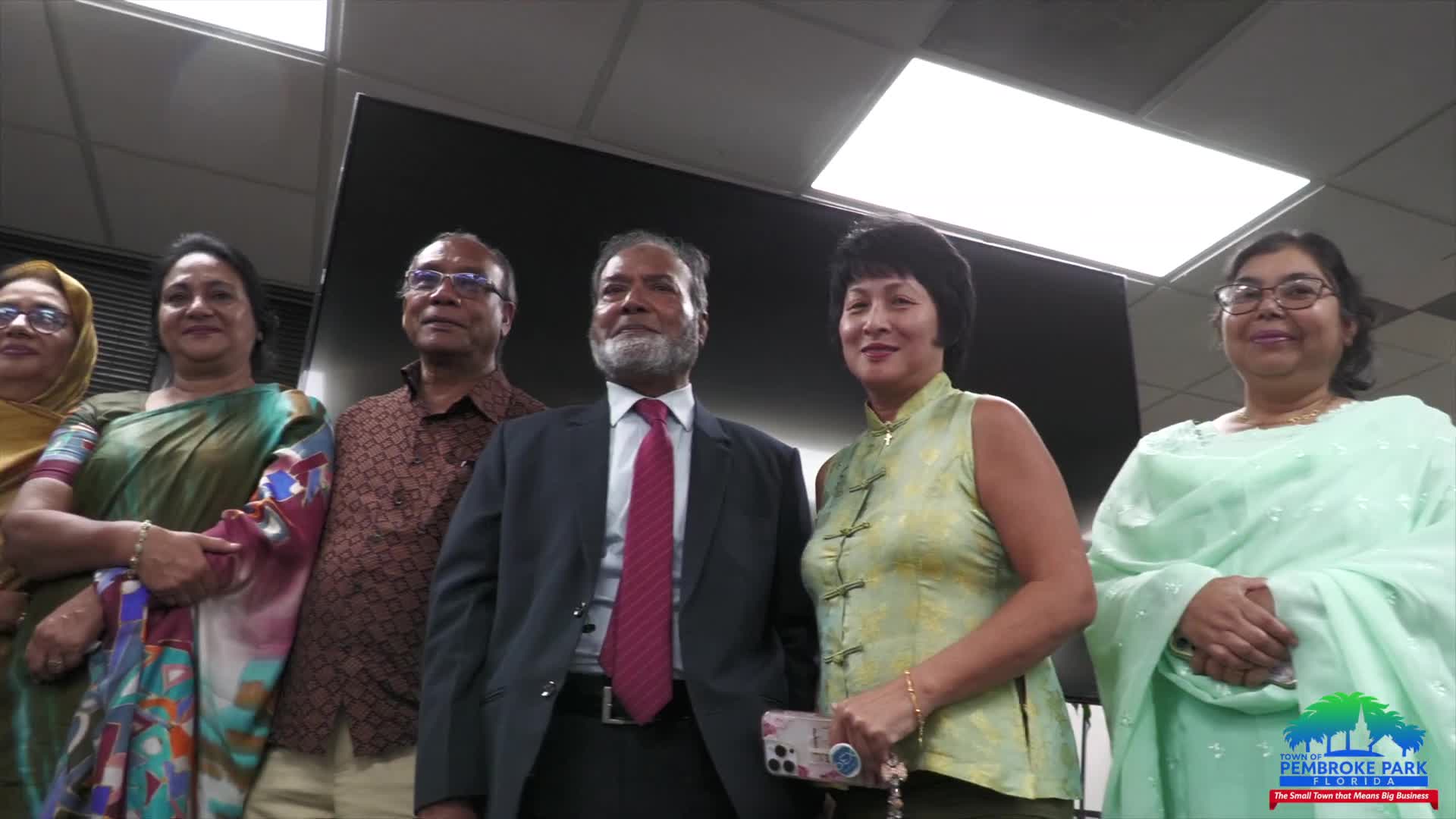 Pembroke Park signs sister-city agreement with Dinajpur, Bangladesh