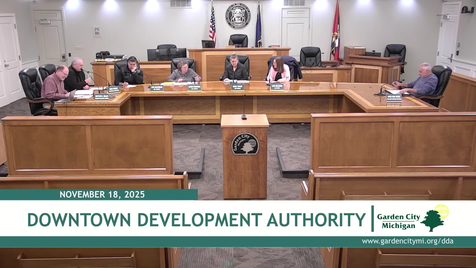 Garden City DDA approves agenda, consent items and 2026 meeting schedule; bylaws to be reviewed