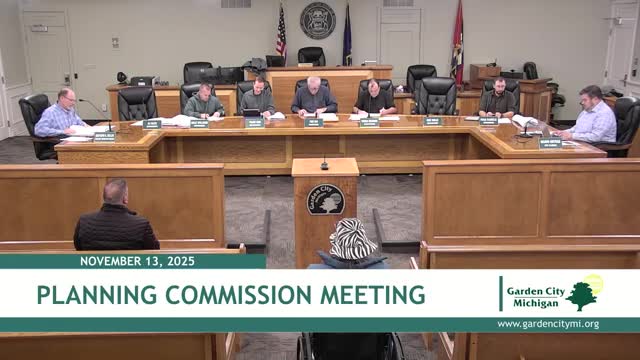 Garden City planning commission recommends denial of agricultural special‑use for two vacant lots