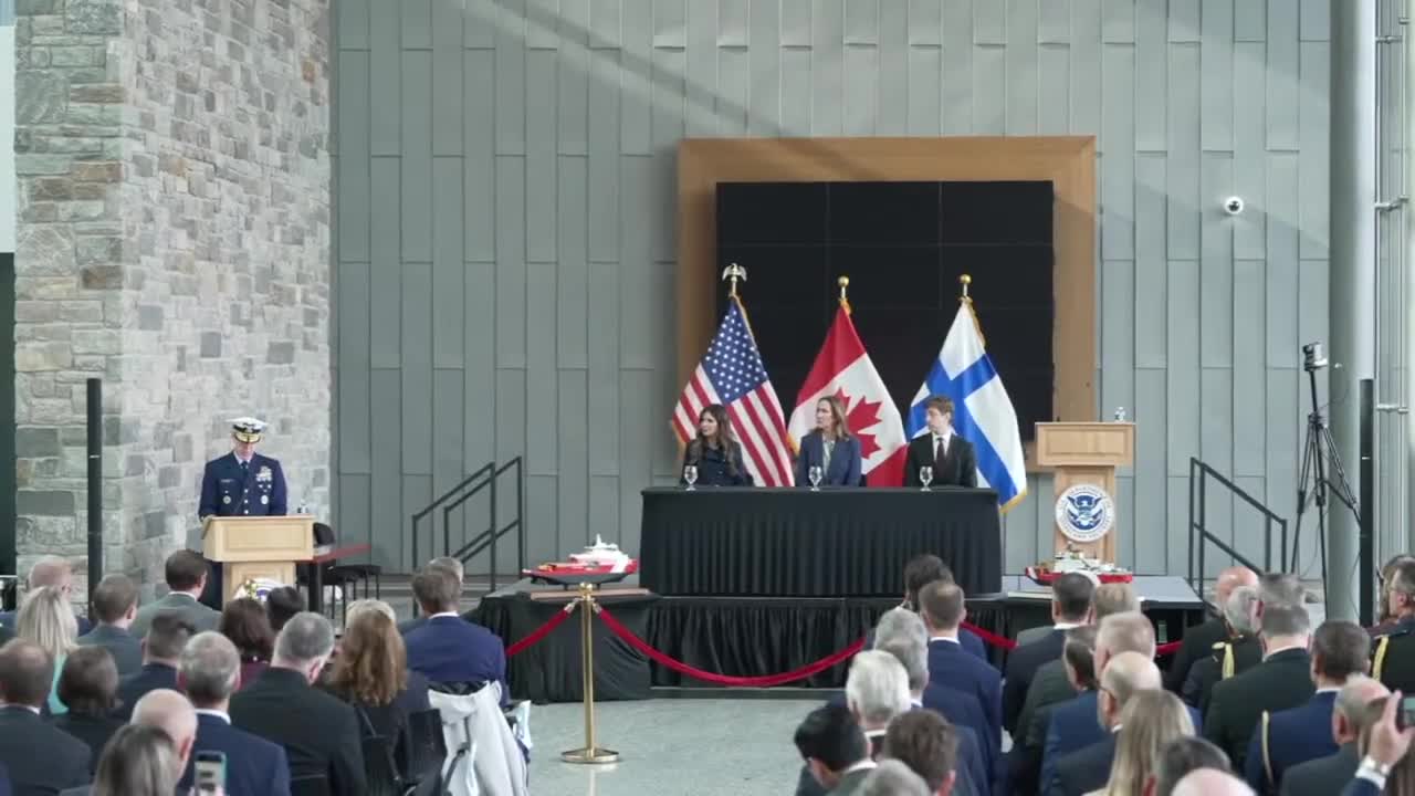 U.S., Canada and Finland sign ICEPACT statement to speed joint icebreaker design, build and workforce plan