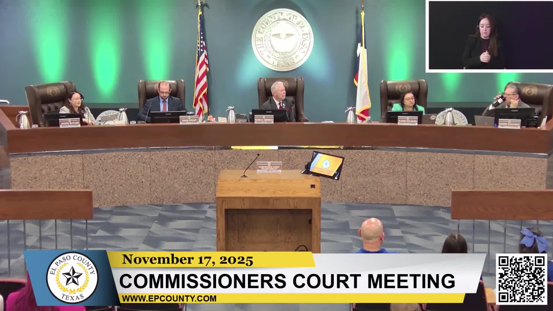 Votes at a glance: Nov. 17 El Paso County Commissioners Court