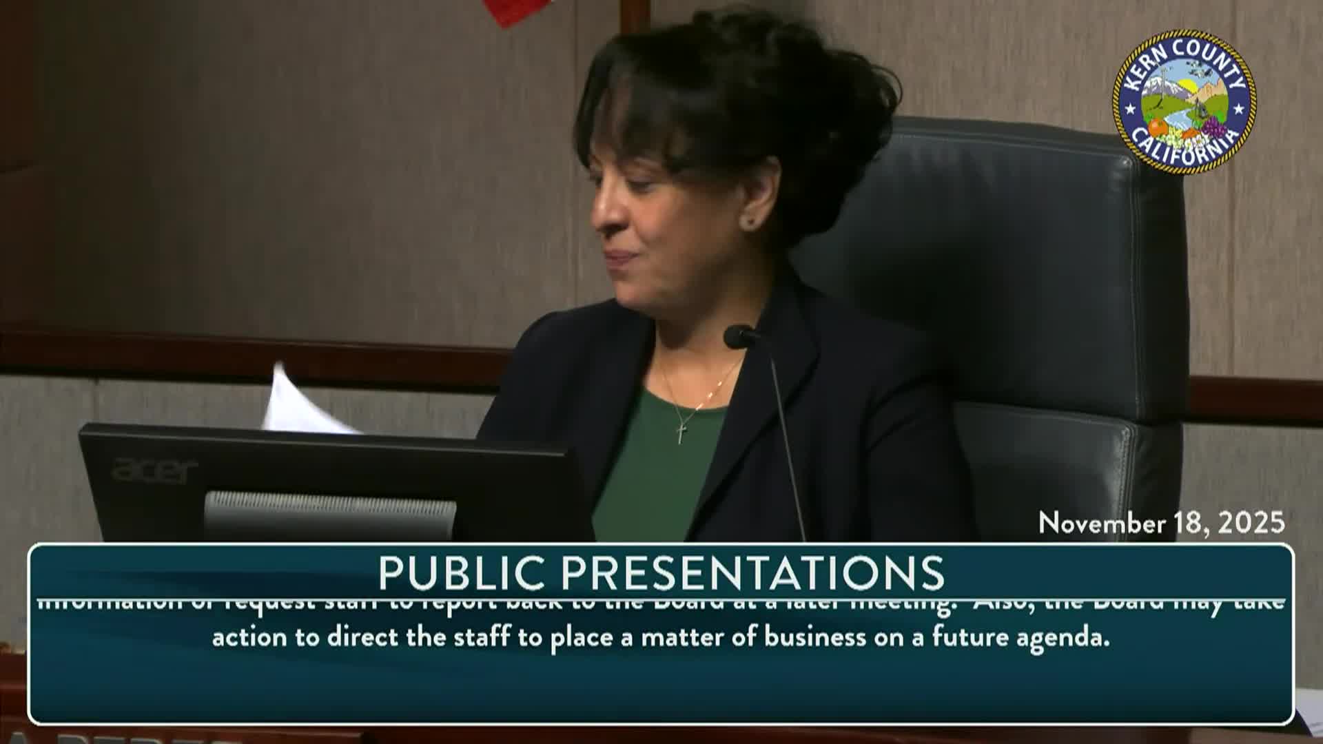 Kern County meeting features multiple public comments on voter ID initiative, recount law changes and a DOJ redistricting lawsuit